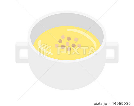 コーンポタージュのイラスト素材