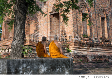 タイ・アユタヤ・世界遺産・遺跡・仏陀 44969425