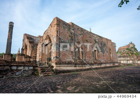タイ・アユタヤ・世界遺産・遺跡・仏陀 44969434
