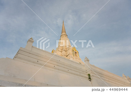 タイ・アユタヤ・遺跡・世界遺産・ワット・プーカオトーン（黄金の寺）	 44969444