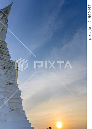 タイ・アユタヤ・遺跡・世界遺産・ワット・プーカオトーン(黄金の寺) タイ・アユタヤ・遺跡・世界遺産・ワット・プーカオトーン(黄金の寺) 44969447