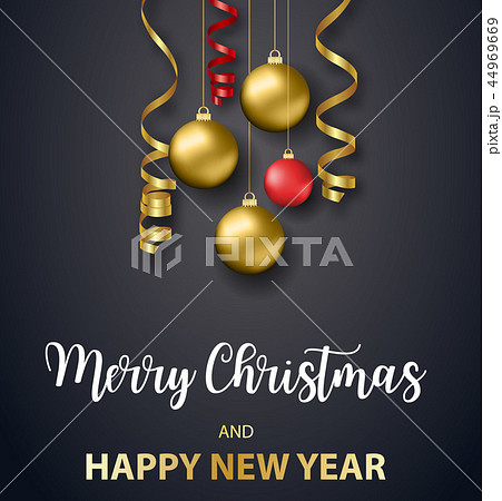 Poster Merry Christmas holiday. 44969669