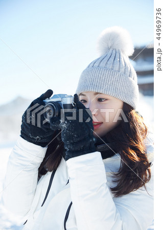 カメラ 女性 女 44969736