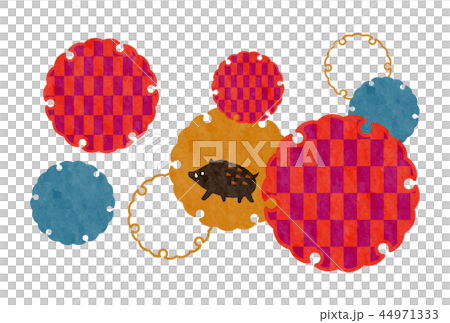 New Year's card template 44971333