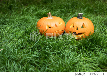 halloween carved pumpkins, jack-o-lantern halloween carved pumpkins, jack-o-lantern 44972691