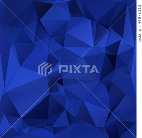 Blue Polygonal Mosaic Background 44973313