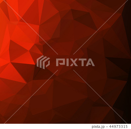 Red Polygonal Mosaic Background 44973315