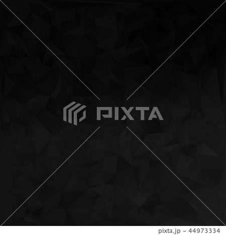 Black Polygonal Mosaic Background 44973334