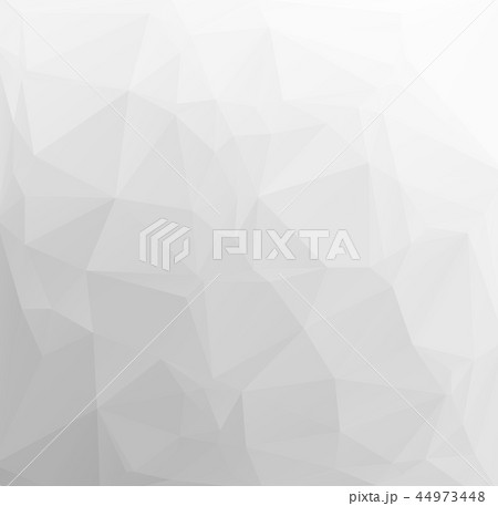 Gray White Polygonal Mosaic Background 44973448