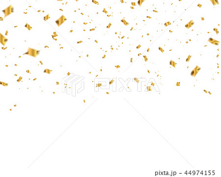 Celebration background template with confetti and  44974155