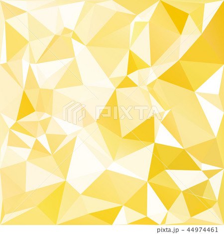 Yellow Polygonal Mosaic Background  44974461