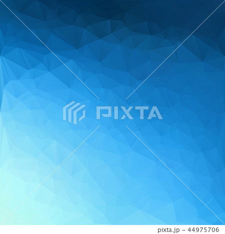 Blue Polygonal Mosaic Background  44975706