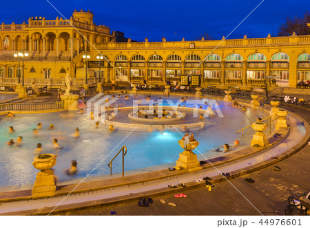 Szechnyi thermal bath spa in Budapest Hungary 44976601