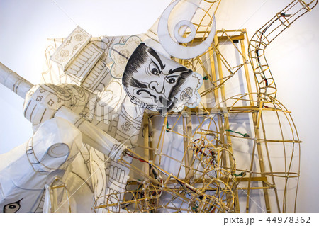 万燈祭の骨組み 44978362