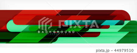 Abstract colorful lines, modern geometric background design 44979510