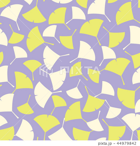 パターン イチョウ 紫 パープル パターン イチョウ 紫 パープル 44979842