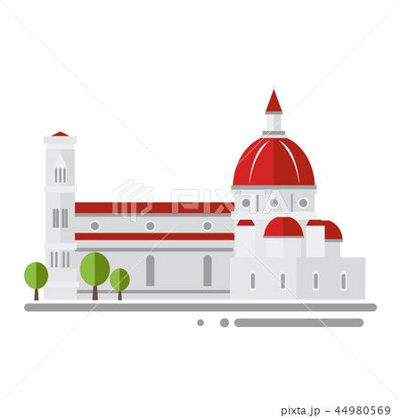 St. Peter Cathedral Vector Illustration 44980569