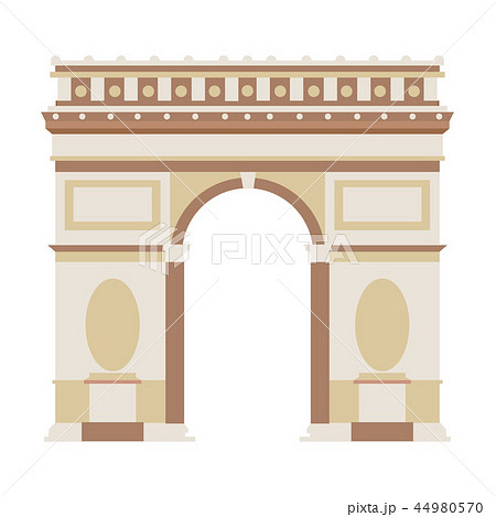 Arch of Triumph Vector Illustration 44980570