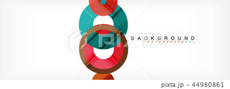 Modern geometrical abstract background 44980861