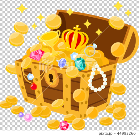 珍寶從寶箱裡溢出來 44982260