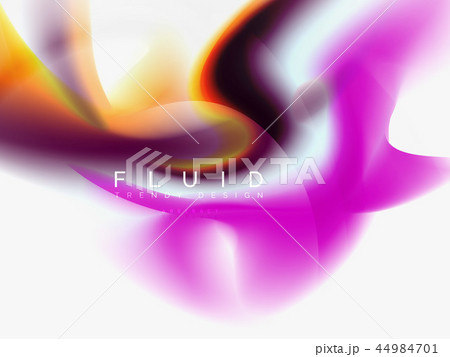 Background abstract - liquid colors wave flow 44984701