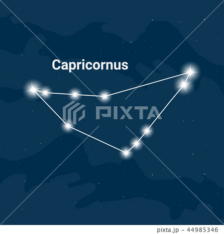 The constellation Capricornus (The Sea Goat) The constellation Capricornus (The Sea Goat) 44985346