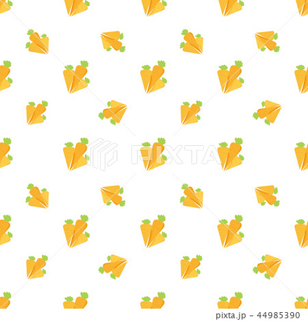 Carrot Seamless Pattern Backgroundのイラスト素材