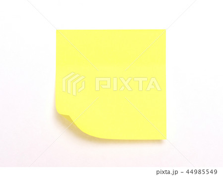 Yellow sticky note 44985549