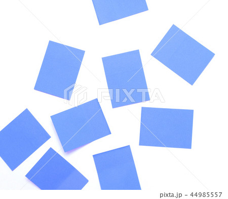 Blue sticky notes 44985557