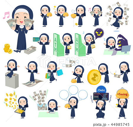 Nun women_money 44985745