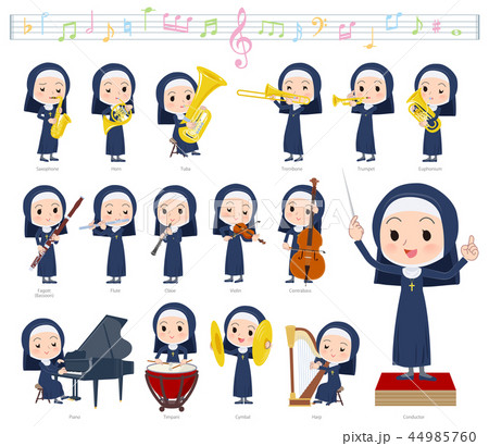 Nun women_classic music 44985760