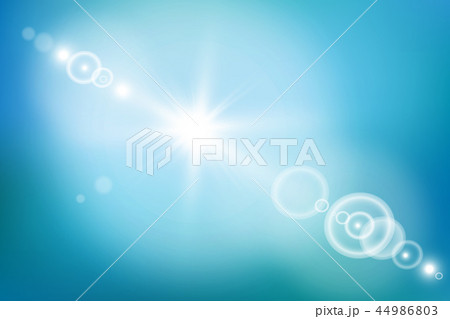 Vector transparent sunlight special lens flare light effect. Sun flash with rays and spotlight 44986803