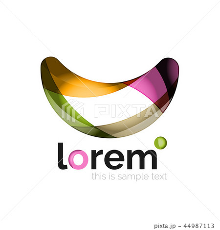 Abstract geometric business icon 44987113