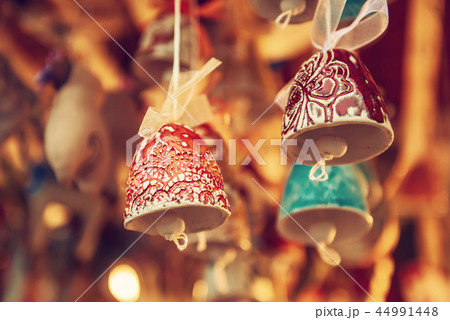 Souvenir bells at the market Souvenir bells at the market 44991448