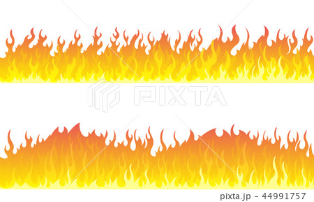 Fire flame frame borders 44991757