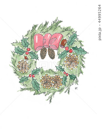 クリスマスリース クリスマスリース 44995264