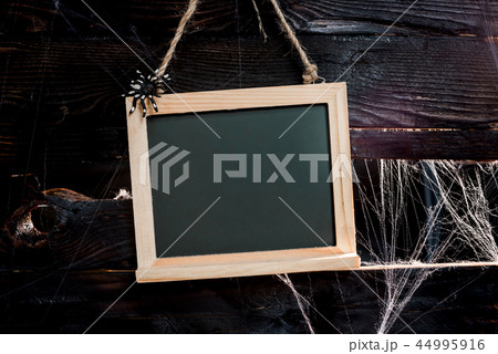 Happy Halloween concept. Trick or treat in autumn Happy Halloween concept. Trick or treat in autumn 44995916