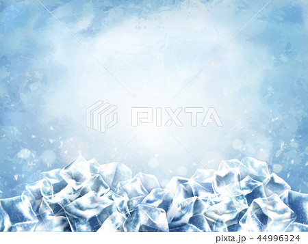 Icy Cube Backgroundのイラスト素材