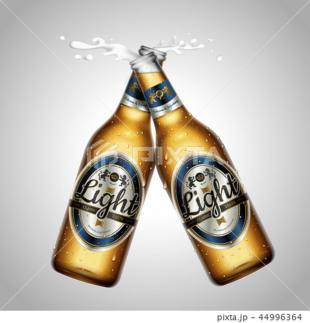 Light beer package design mockup 44996364