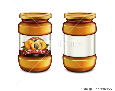 Apricot Jam glass jar 44996455