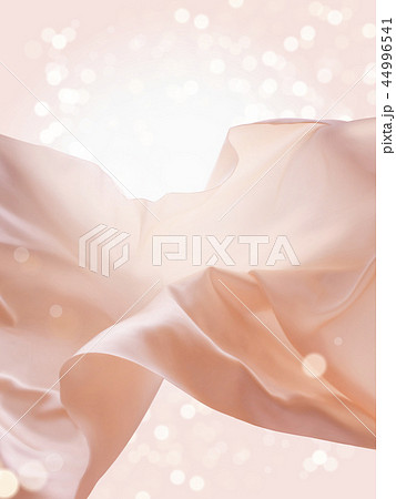 Pink floating fabric 44996541