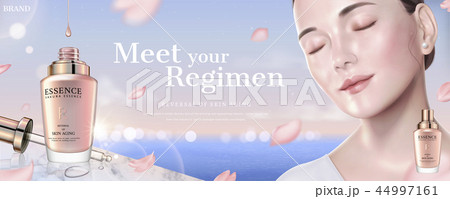 Beauty essence banner ads 44997161