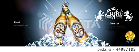 Classic lager beer banner ads 44997185