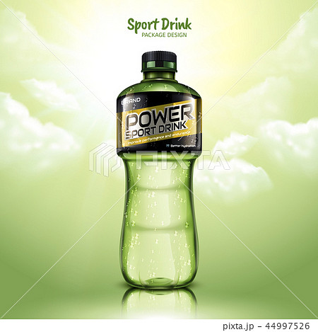 Sport drink package design 44997526