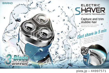 Electric shaver ads Electric shaver ads 44997571
