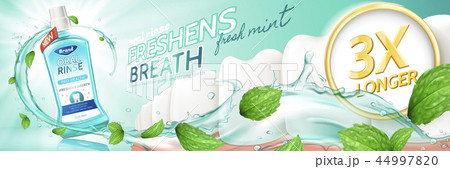 Oral rinse ads Oral rinse ads 44997820
