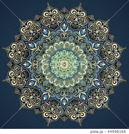 Exquisite arabesque pattern 44998168
