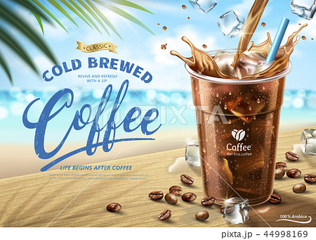 Cold brewed coffee ads 44998169