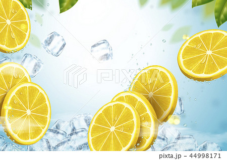 Refreshing fruit background Refreshing fruit background 44998171