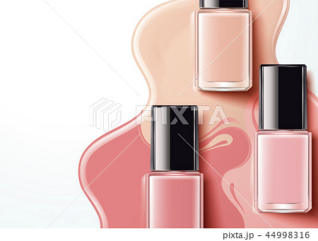 Fashion pink nail lacquer 44998316